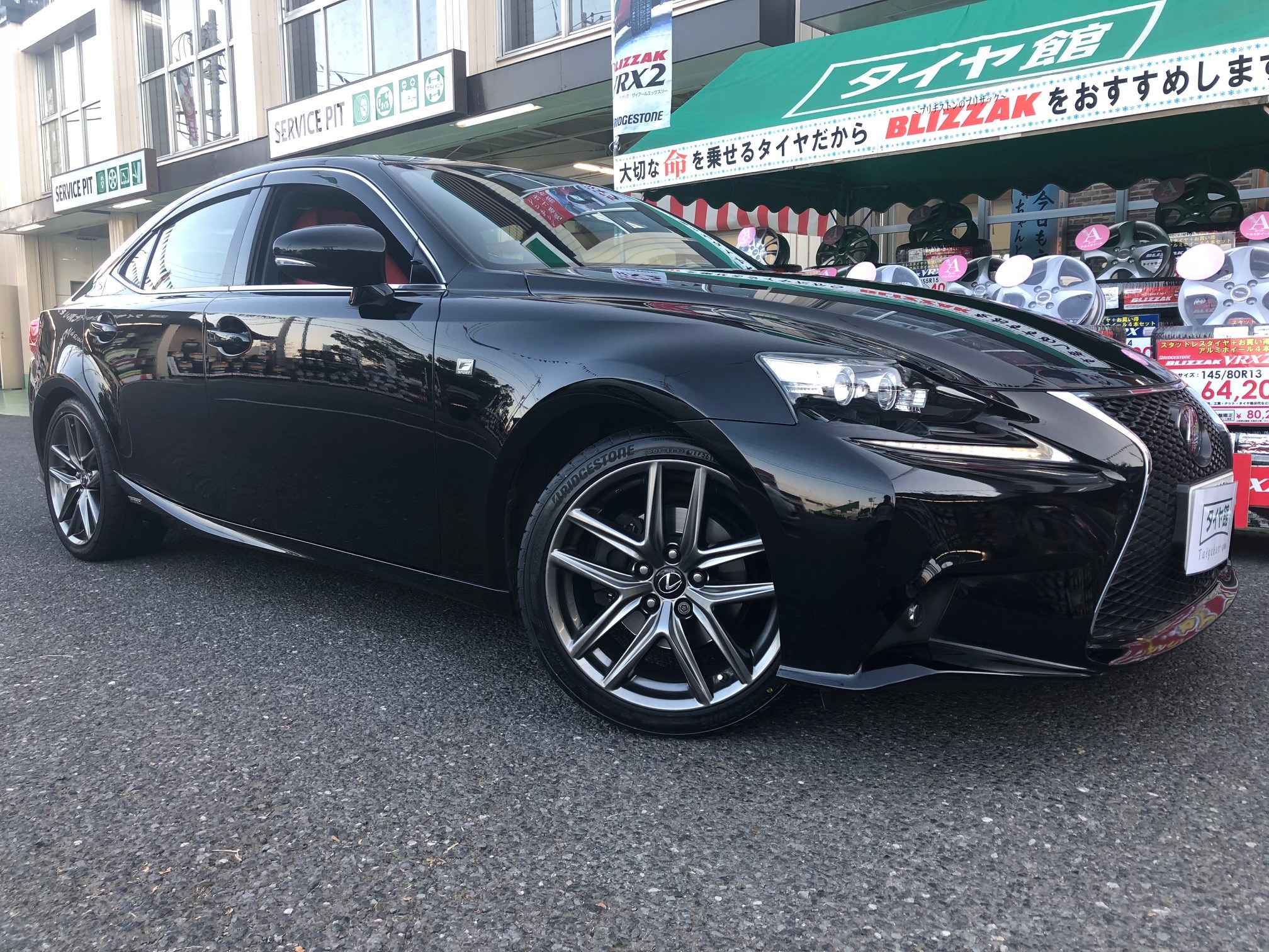 レクサス 現行 IS Fスポーツ 純正 19インチ 黒塗装品 2本 美品 アルミホイール 9 5J リアホイール LEXUS ｜Yahoo!フリマ（旧PayPayフリマ）