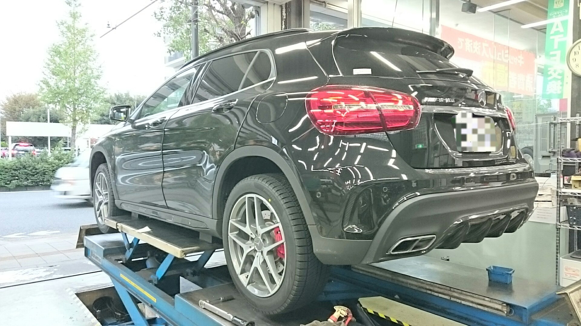 GLA45 AMG スタッドレス取り付け‼ | メルセデス・ベンツ Aクラス 