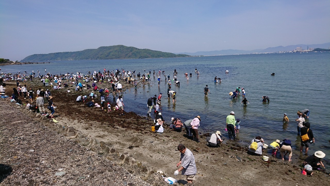 潮干狩りに行って来ました スタッフブログ タイヤ館 福岡東 タイヤからはじまる トータルカーメンテナンス タイヤ館グループ