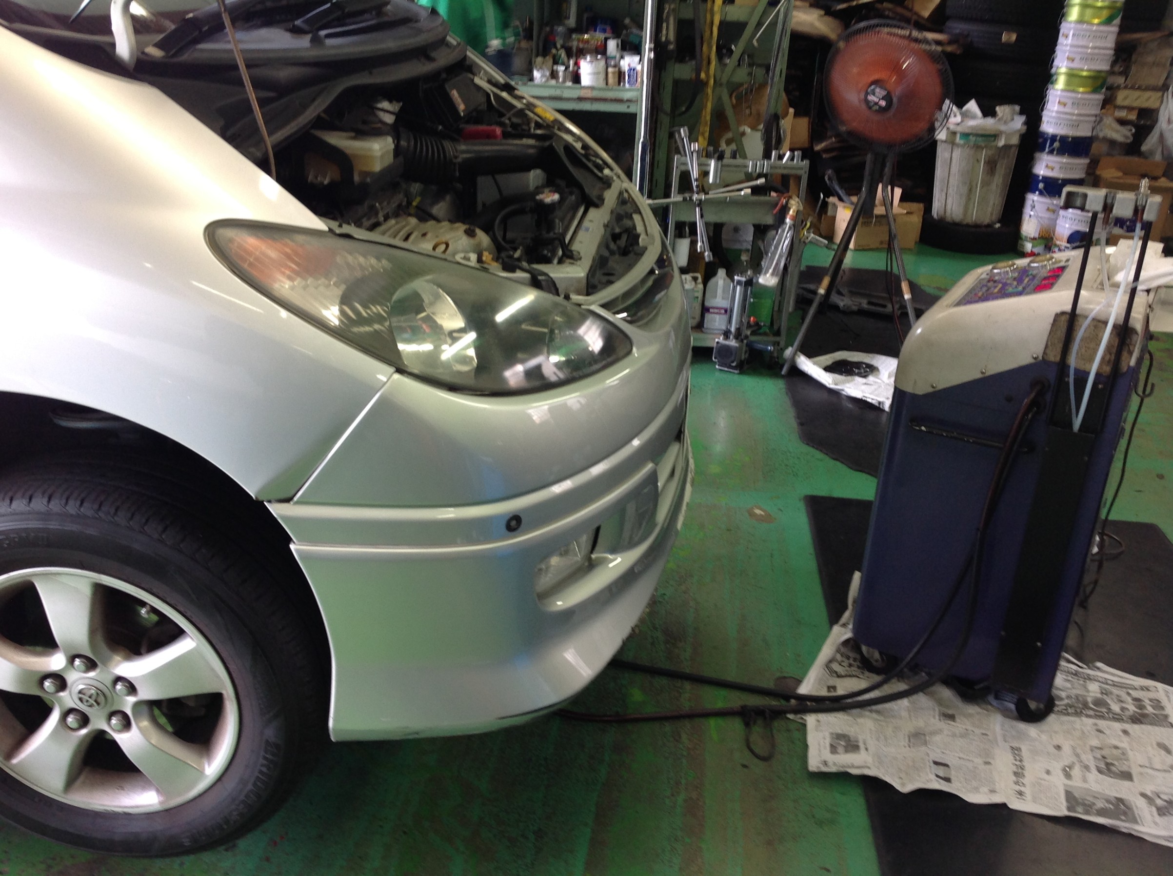 絶好調 ａｔｆ圧送交換 ２０万キロエスティマ トヨタ エスティマ メンテナンス商品 オイル関連 Atf交換 サービス事例 タイヤ館 ジャパン宮前 神奈川県のタイヤ カー用品ショップ タイヤからはじまる トータルカーメンテナンス タイヤ館グループ