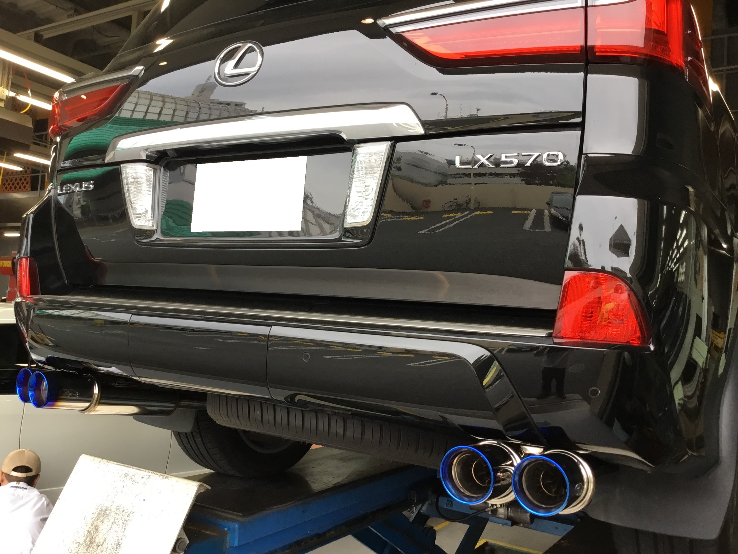 ガナドール ブラッククローム マフラー レクサスRX ガナドール ブラッククローム マフラー レクサスRX ガナドール