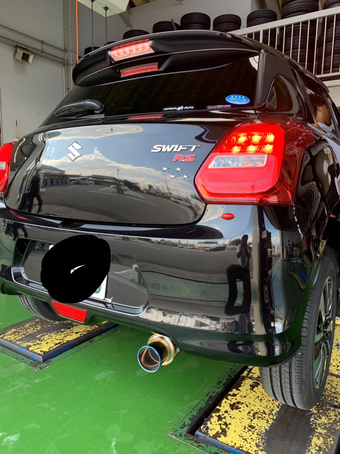 マフラー交換 スズキ スイフト その他 スタッフ日記 タイヤ館 ヤマト タイヤからはじまる トータルカーメンテナンス タイヤ館グループ