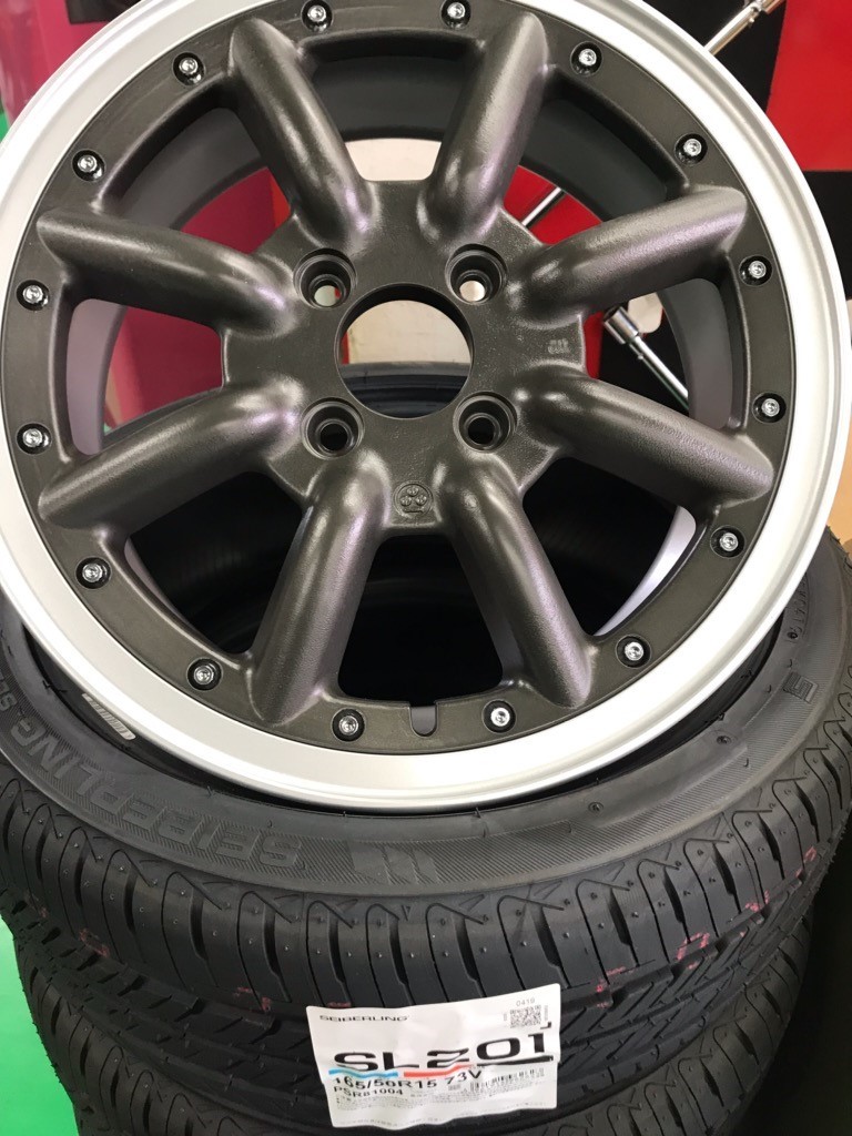 RS ワタナベ １５インチ取付 | ホイール タイヤ・ホイール関連