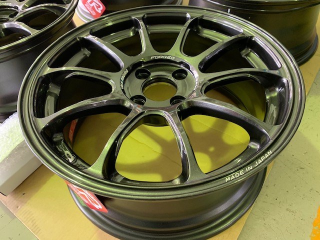 アバルト フィアット RAYS レイズ ボルクレーシング ZE40 鍛造品 ABARTH 500 × RAYS VOLK RACING ZE40 × POTENZA Adrenalin RE003