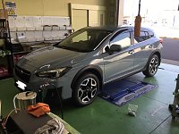 スバルXV スタッドレスホイールセットお取り付け | 店舗おススメ