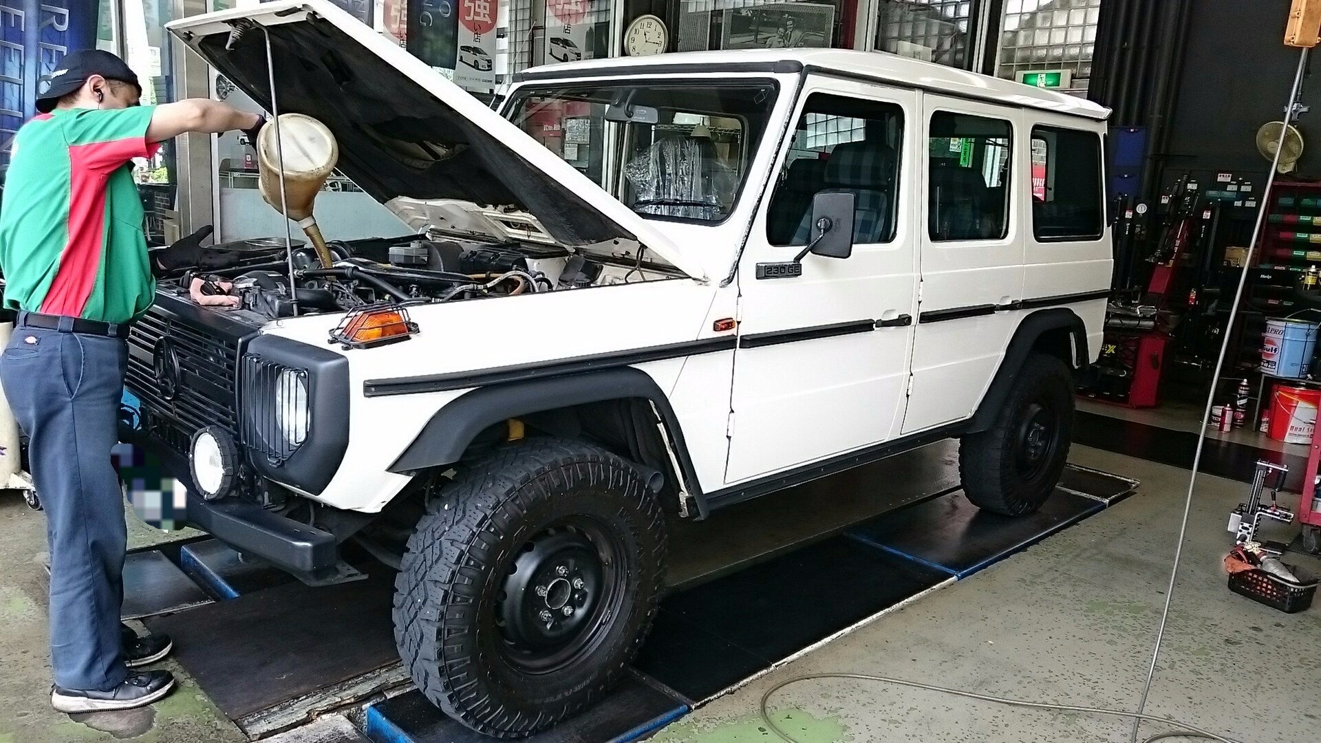 メルセデス・ベンツ W460 オイル交換♪ | 店舗おススメ情報