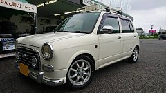 ダイハツ・ミラジーノ（L650S）】タイヤ交換です。 | 店舗お