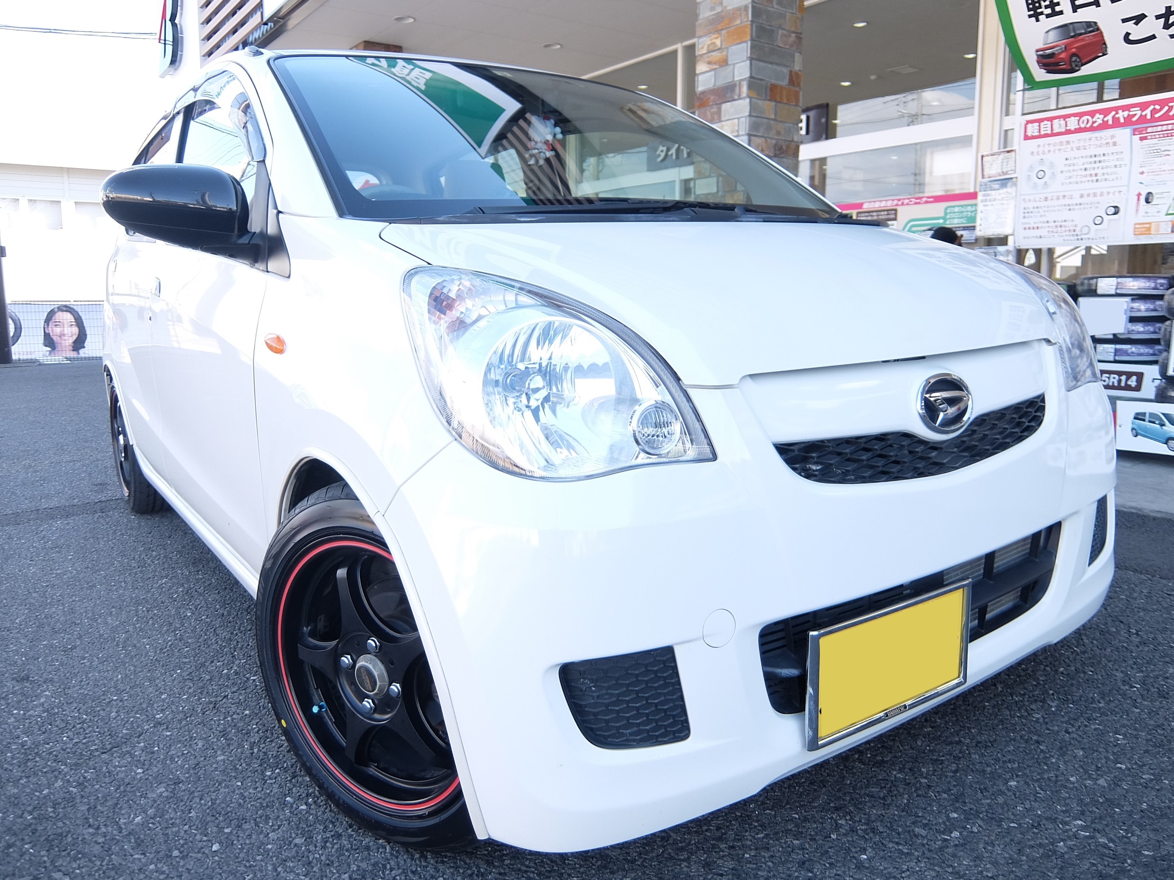 タイヤ交換対象】ダイハツ ミラ L275 285系 WEDS ライツレー KC