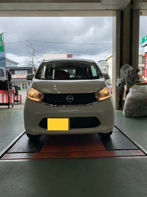 日産 デイズ(B21W) ヘッドライドバルブ交換 | 日産 デイズ その他