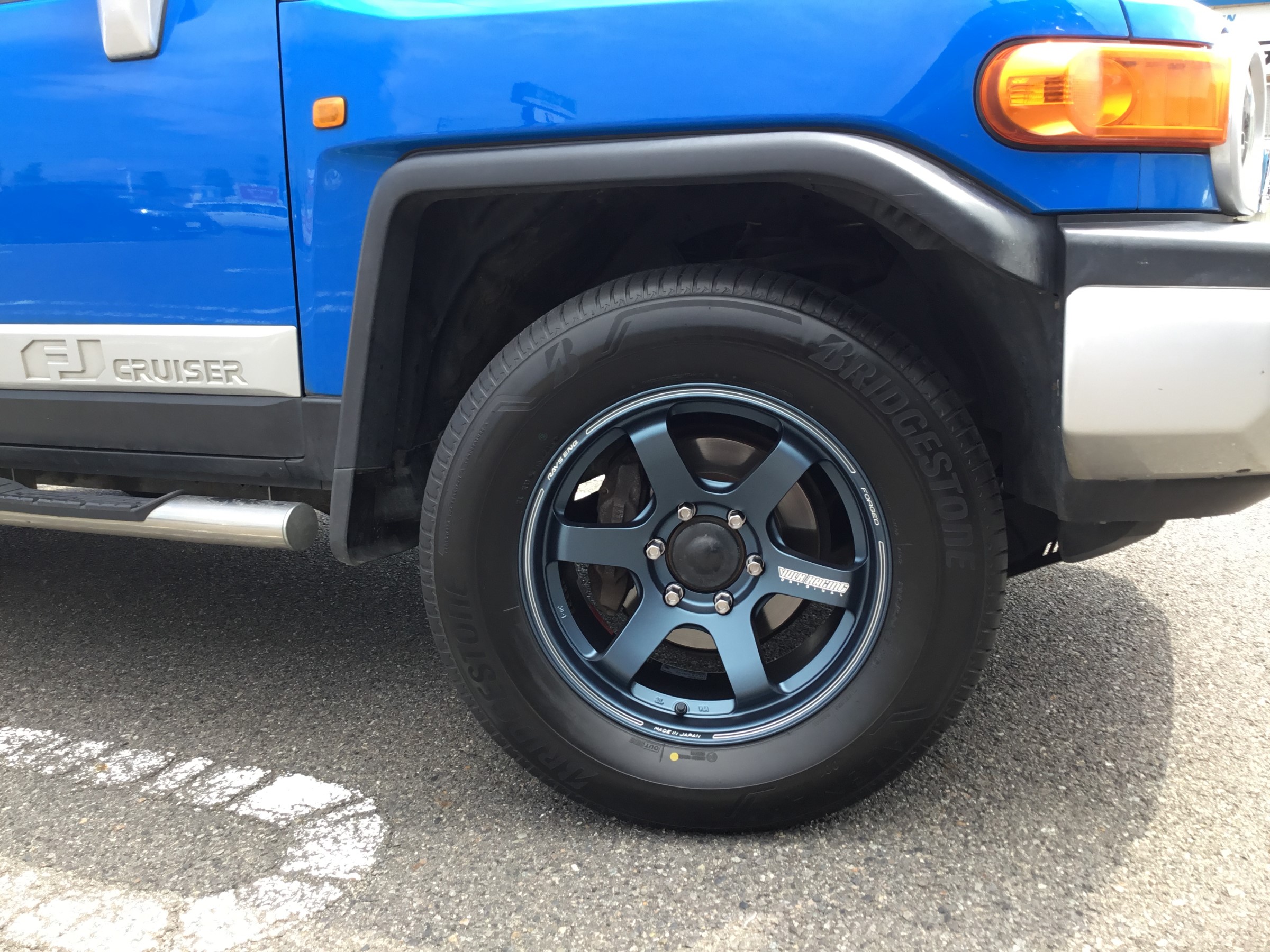 (たいちゃづけ様さ専用)fjクルーザー タイヤホイール5本 引き取り ホイール5本交換！？ | トヨタ FJクルーザー ホイール タイヤ