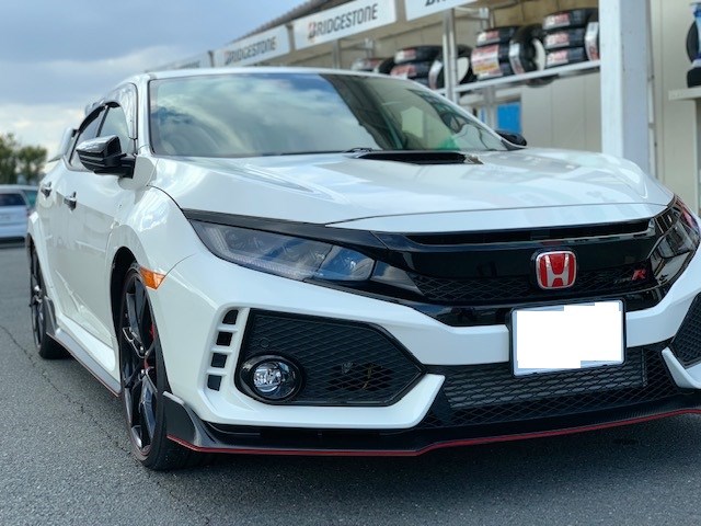 シビック タイプＲ ヘッドライト交換(*^^)v | ホンダ シビック その他