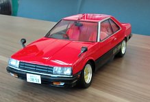 DR30スカイライン(前期)のプラモデル ( ಠωಠ) | 店舗おススメ