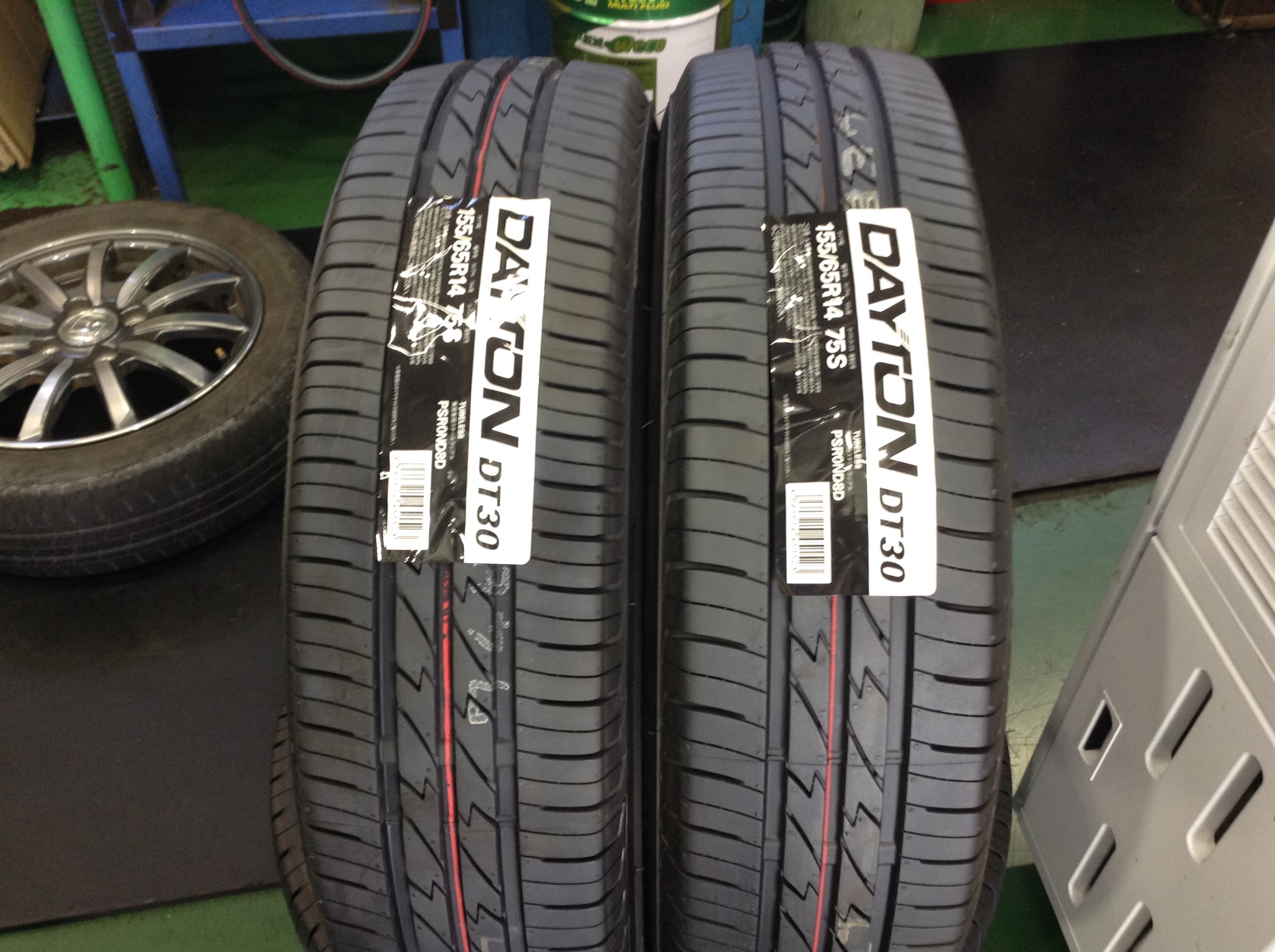 Dayton 215/60R16 95H 【交換取付作業込】 デイトン DAYTON タイヤ 4本 取付作業 1台分 セット ブリヂストン工場製品  コクピット タイヤ館 サマータイヤ 16インチ タイヤ、ホイール