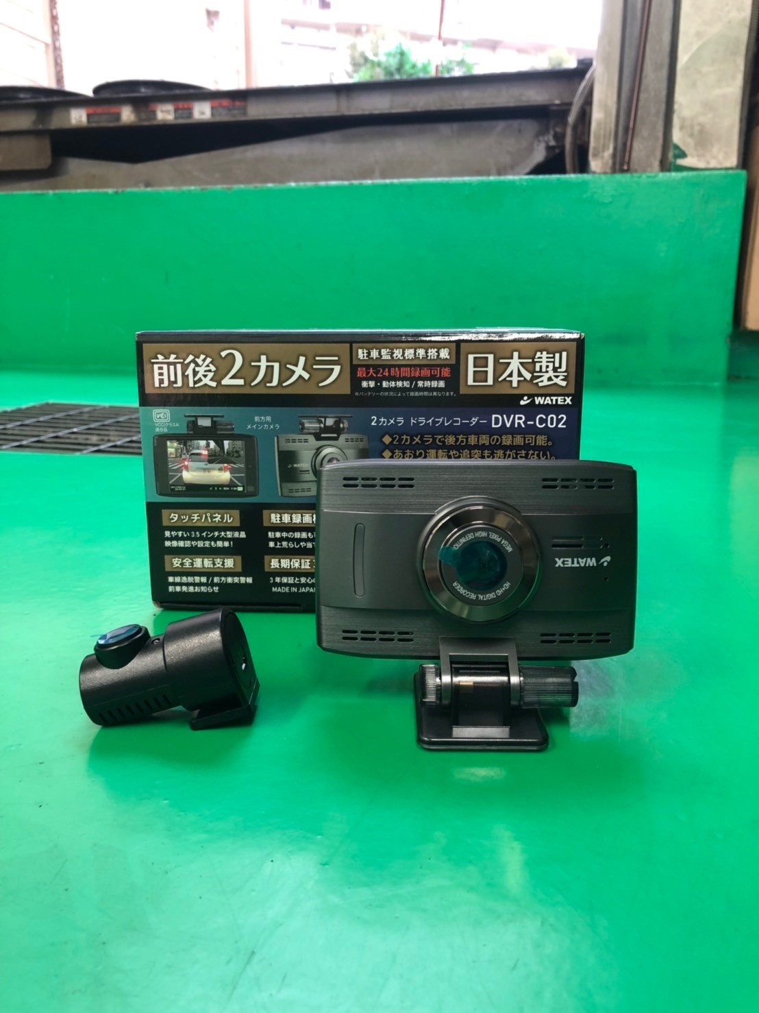 前後カメラのドライブレコーダー 取付 スズキ Mrワゴン Av ナビ機器 カー用品取付 ドライブレコーダー ナビゲーション オーディオ サービス事例 タイヤ館 瀬谷 神奈川県のタイヤ カー用品ショップ タイヤからはじまる トータルカーメンテナンス タイヤ館グループ