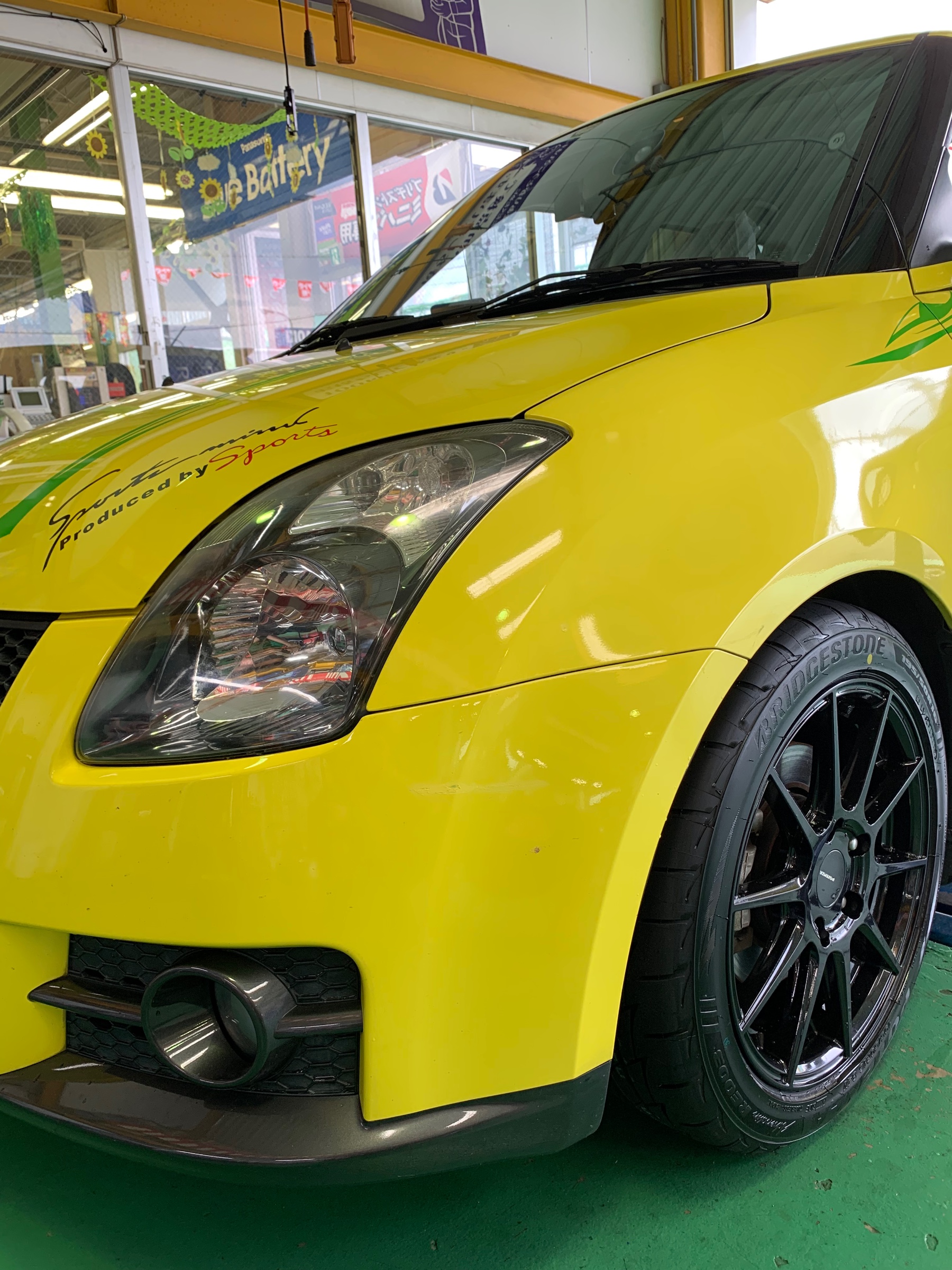 スイフトスポーツ(ZC31)にPOTENZA×POTENZA | 店舗おススメ情報