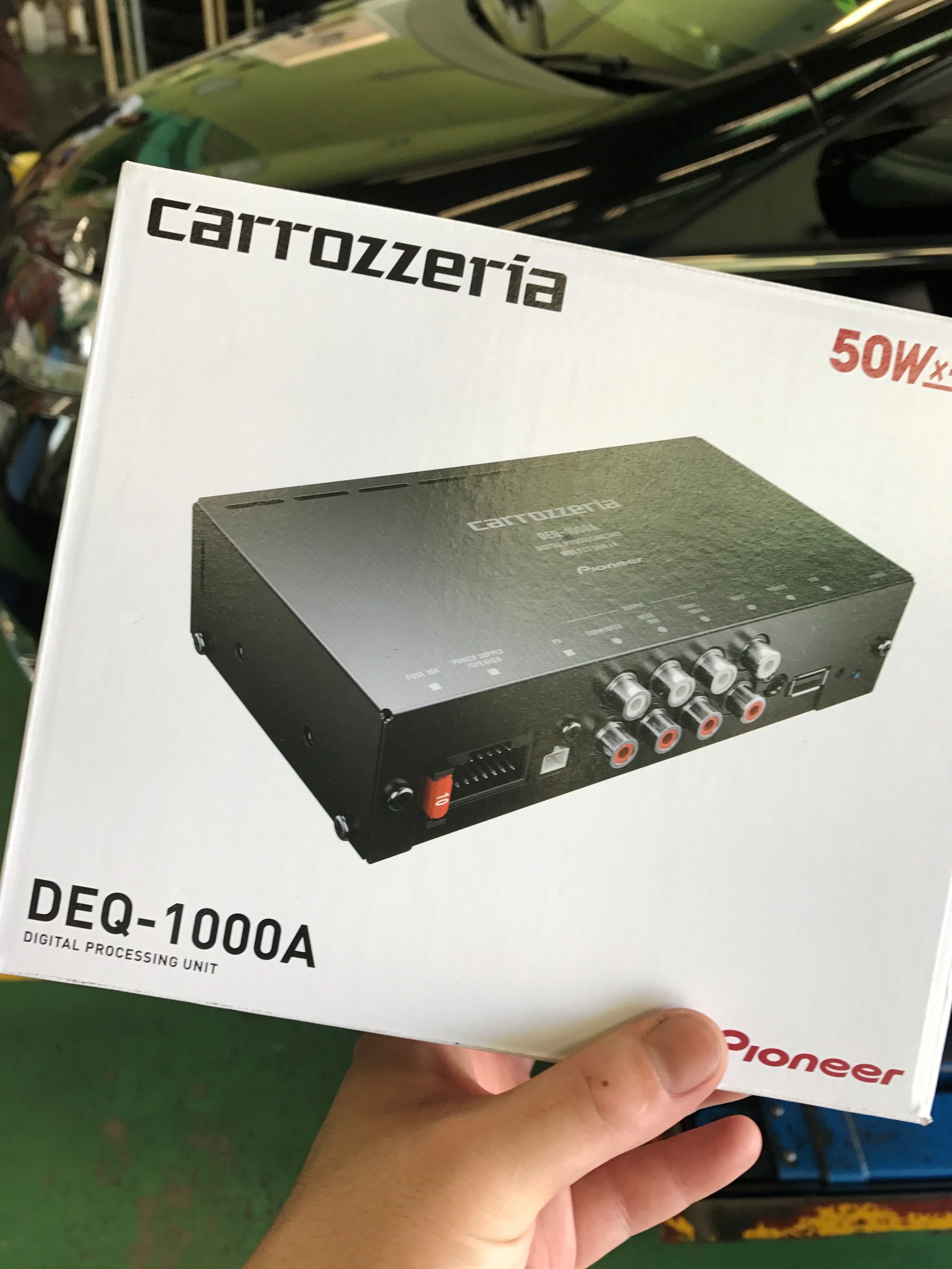 カロッツェリア イコライザー DEQ-50 カロッツェリア イコライザー DEQ-50 デジタルイコライザー取り付け