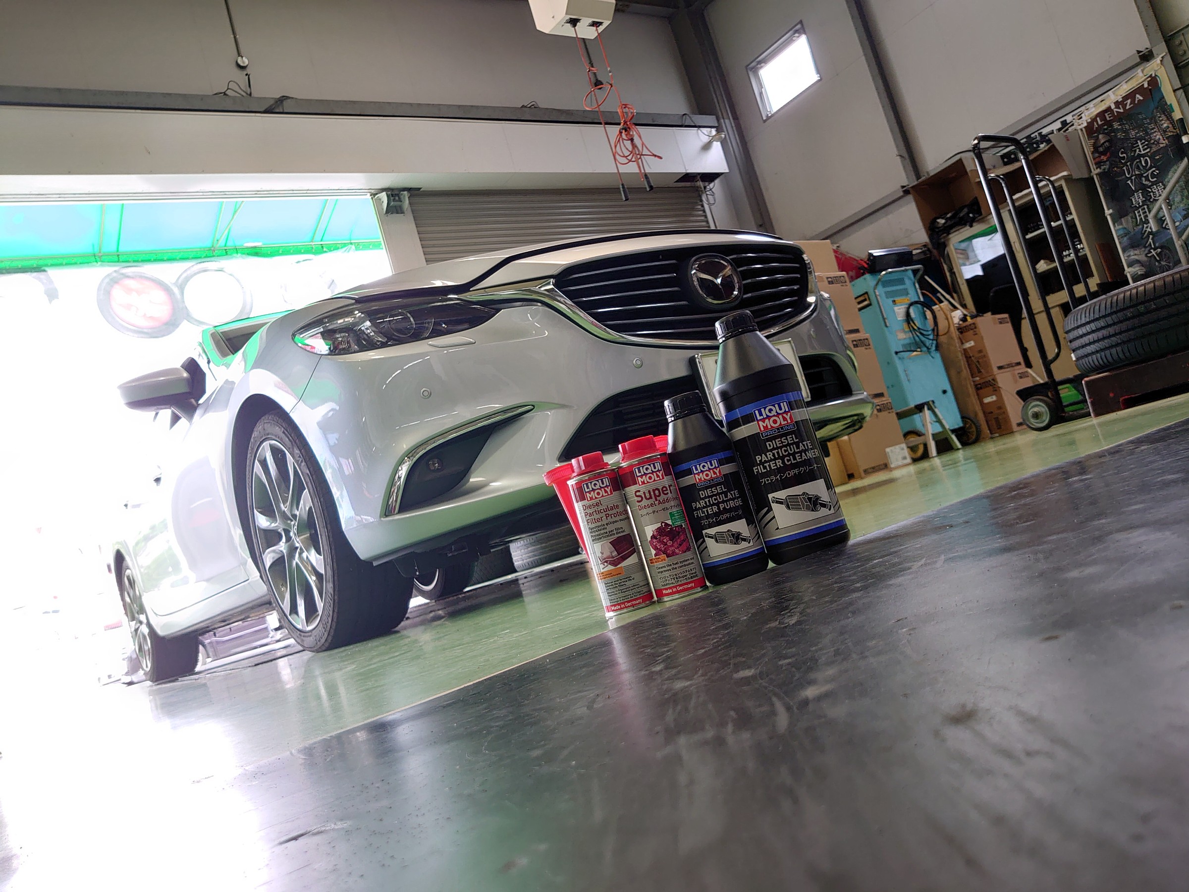 Mazda アテンザ Dpf クリーニング 施工しました マツダ アテンザワゴン メンテナンス商品 その他 無料安全点検 技術サービス施工事例 タイヤ館 福岡東 タイヤからはじまる トータルカーメンテナンス タイヤ館グループ
