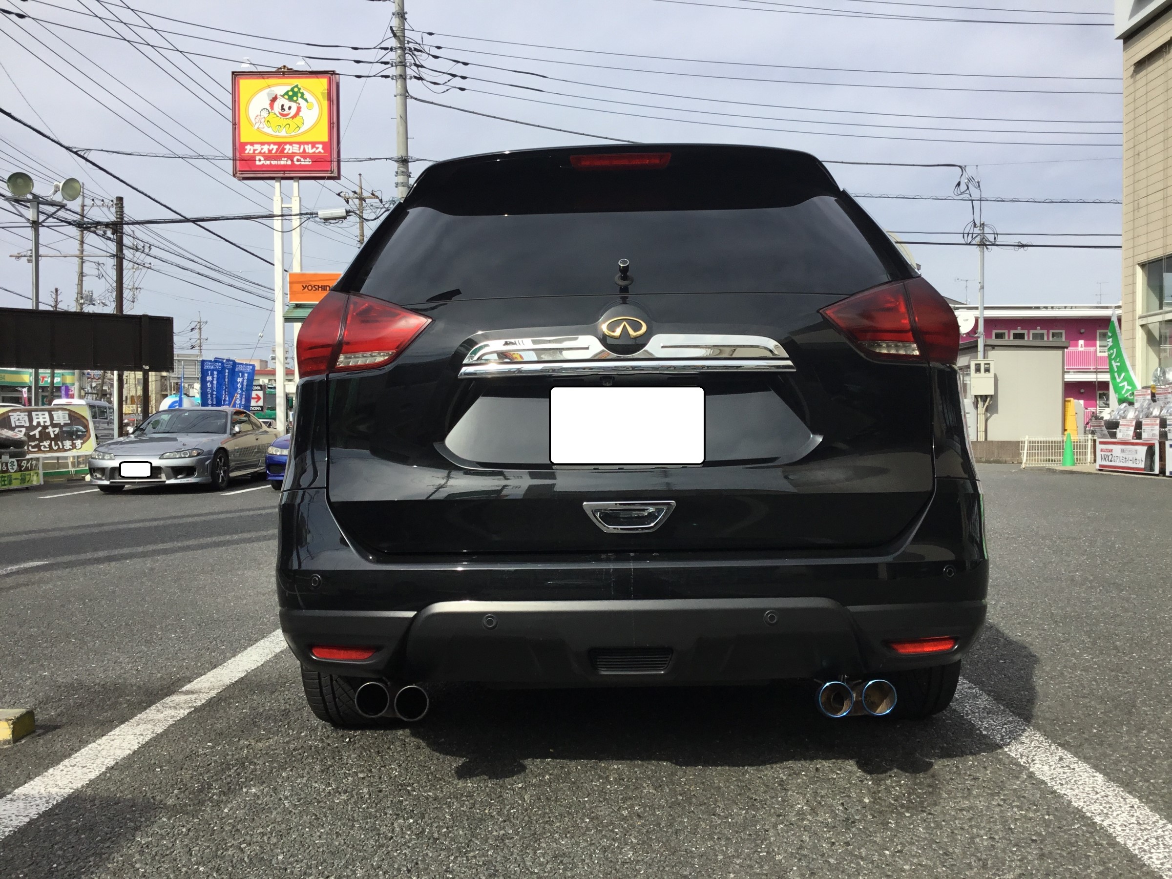 日産 エクストレイル マフラー交換 | 日産 エクストレイル その他 パーツ取付 > マフラー類メーター類取付 | サービス事例 | タイヤ館 高津  | 神奈川県のタイヤ、カー用品ショップ タイヤからはじまる、トータルカーメンテナンス タイヤ館グループ
