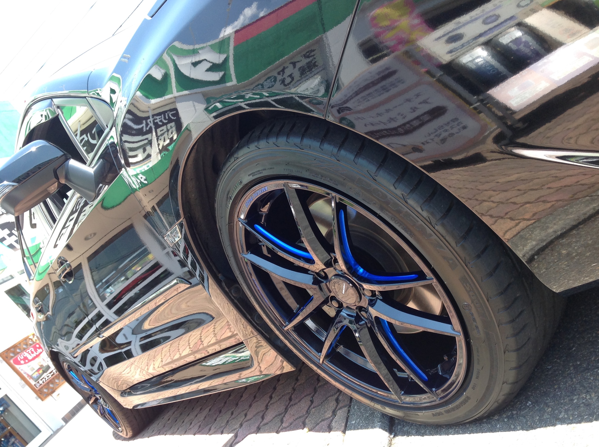 wedsSport RN-55M | スバル WRX STI ホイール | サービス事例 | タイヤ