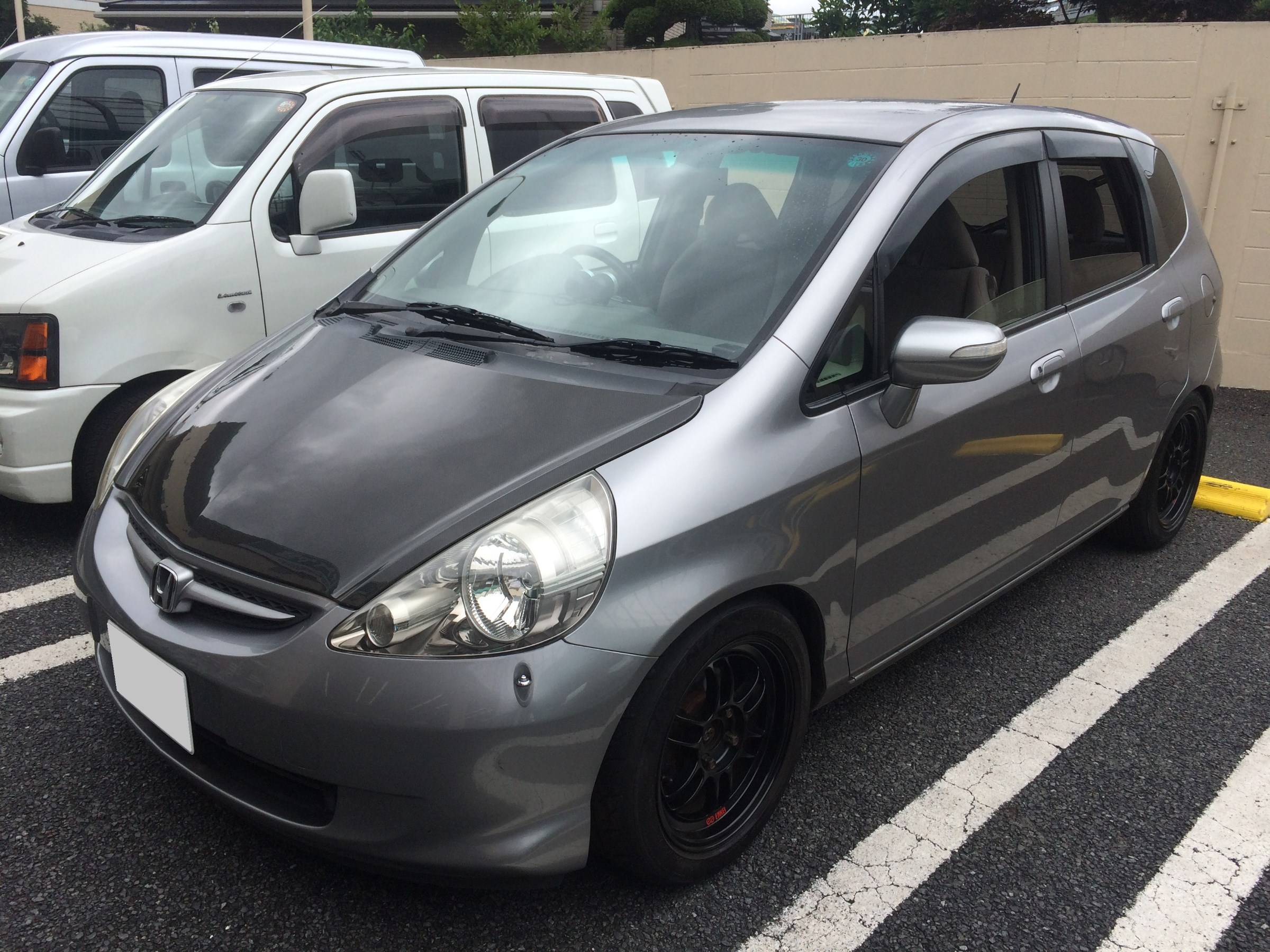 フィット GD系 カーボンボンネット