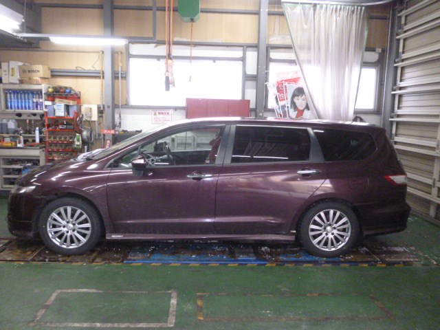 オデッセイ RB3 車高上げ | 店舗おススメ情報 | タイヤ館 千歳（北海道）