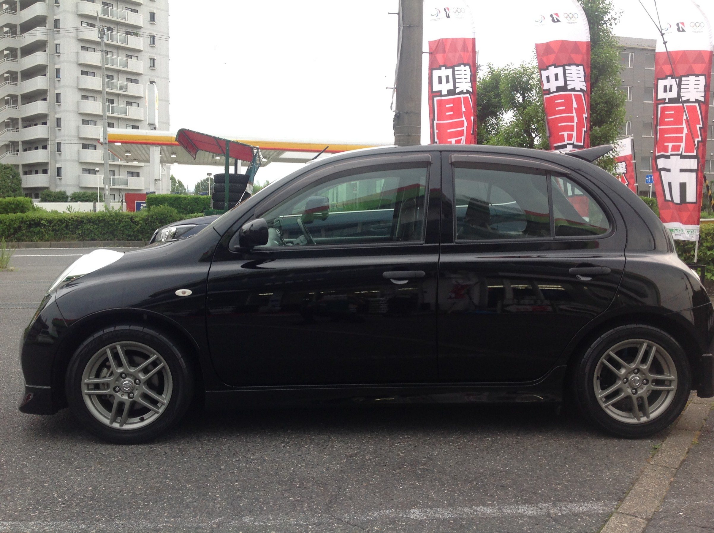 マーチ１２ｓｒ をもっと楽しく 車高調取付 クスコ ストリートｚｅｒｏ 日産 マーチ その他 パーツ取付 サスペンション取付 スタッフ日記 タイヤ館 草津 タイヤからはじまる トータルカーメンテナンス タイヤ館グループ