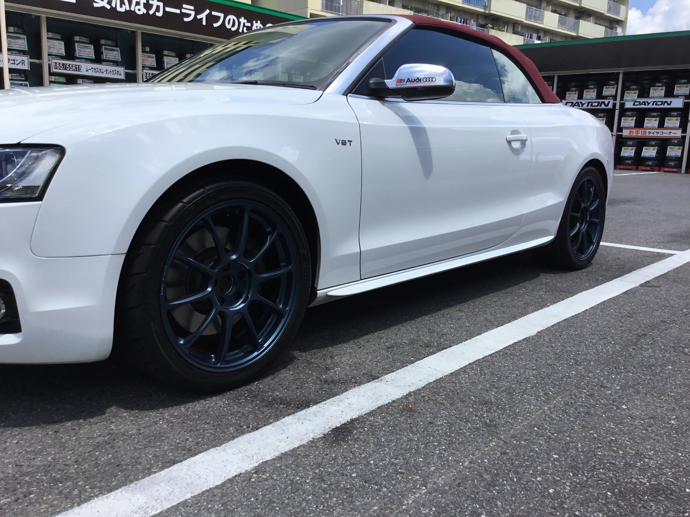 AUDI S5】RAYS VOLKRACING ZE40 取り付け