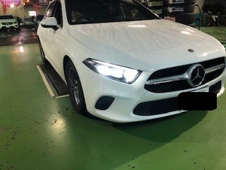 メルセデス・ベンツ Aクラス W177 冬タイヤ スタッドレスタイヤ装着