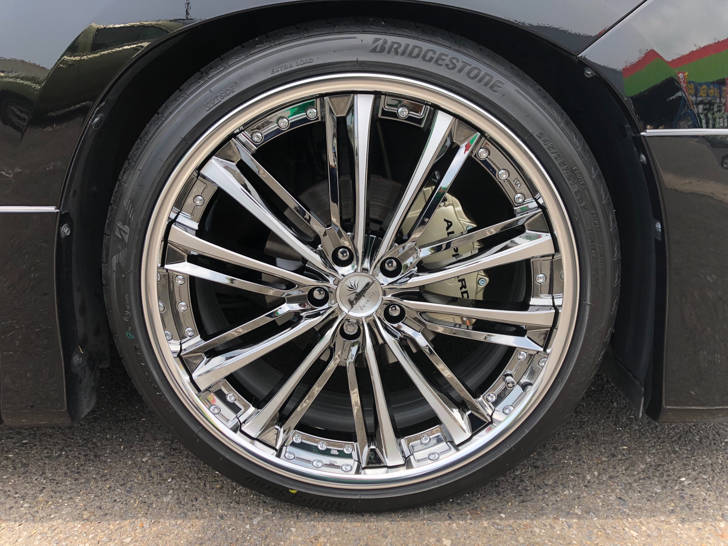 アルファード POTENZA S007A 21インチホイール 装着 | 店舗おススメ