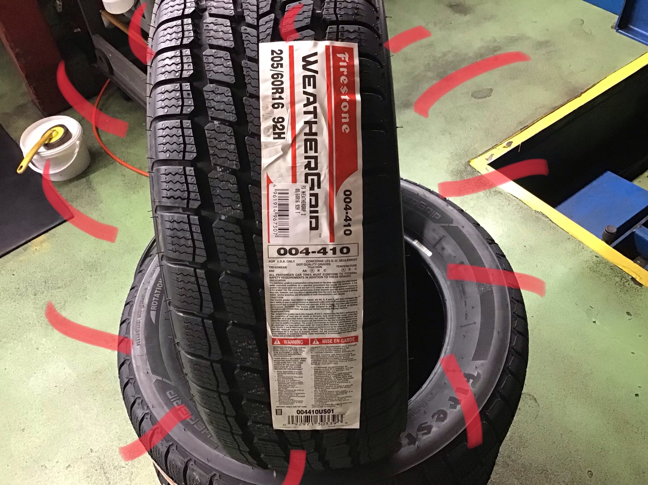 ホンダ ステップワゴンのオールシーズンタイヤ交換です。 | ホンダ