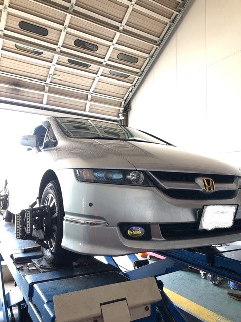 スタッフ撮影　ナンバーはペイントで隠しました