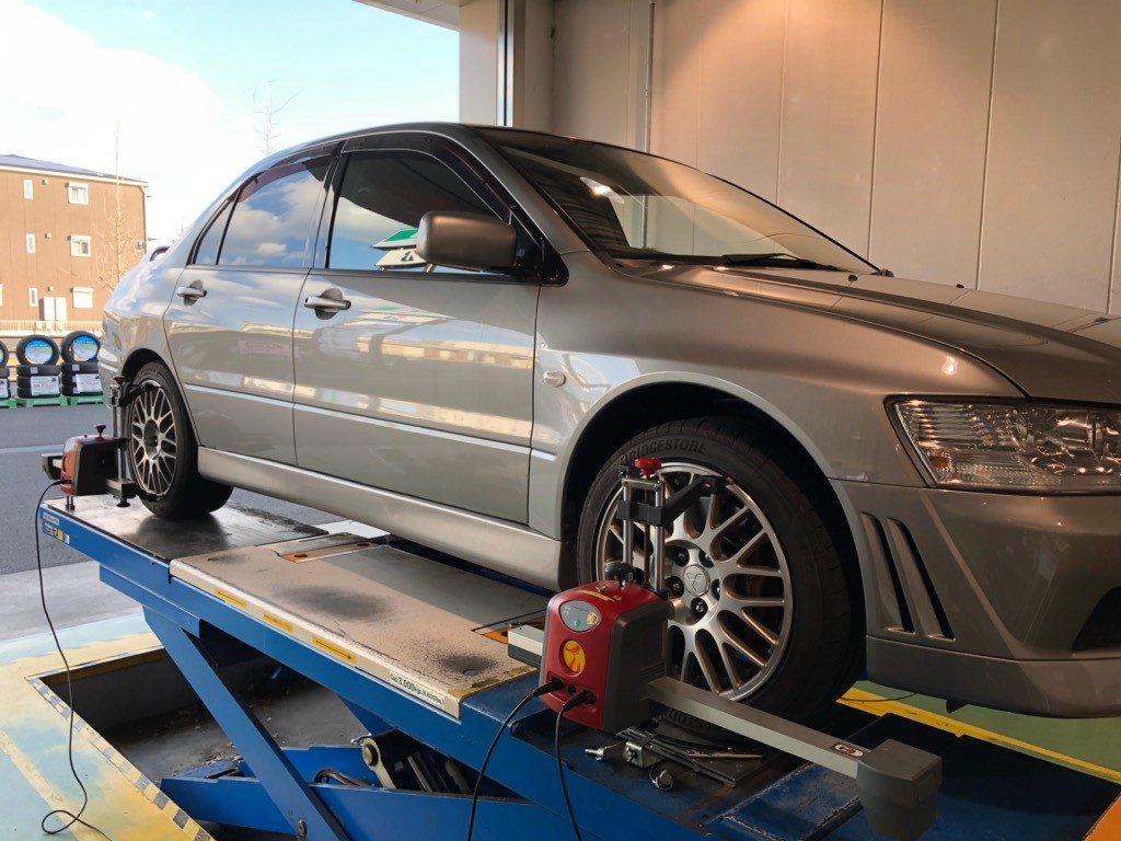 ☆三菱 ランサーエボリューションⅦ ショックアブショーバー(KYB NEW