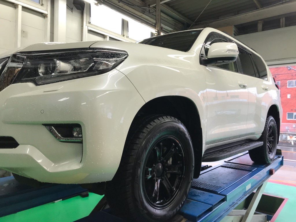 ランドクルーザープラド スタッドレス装着 | 店舗おススメ情報