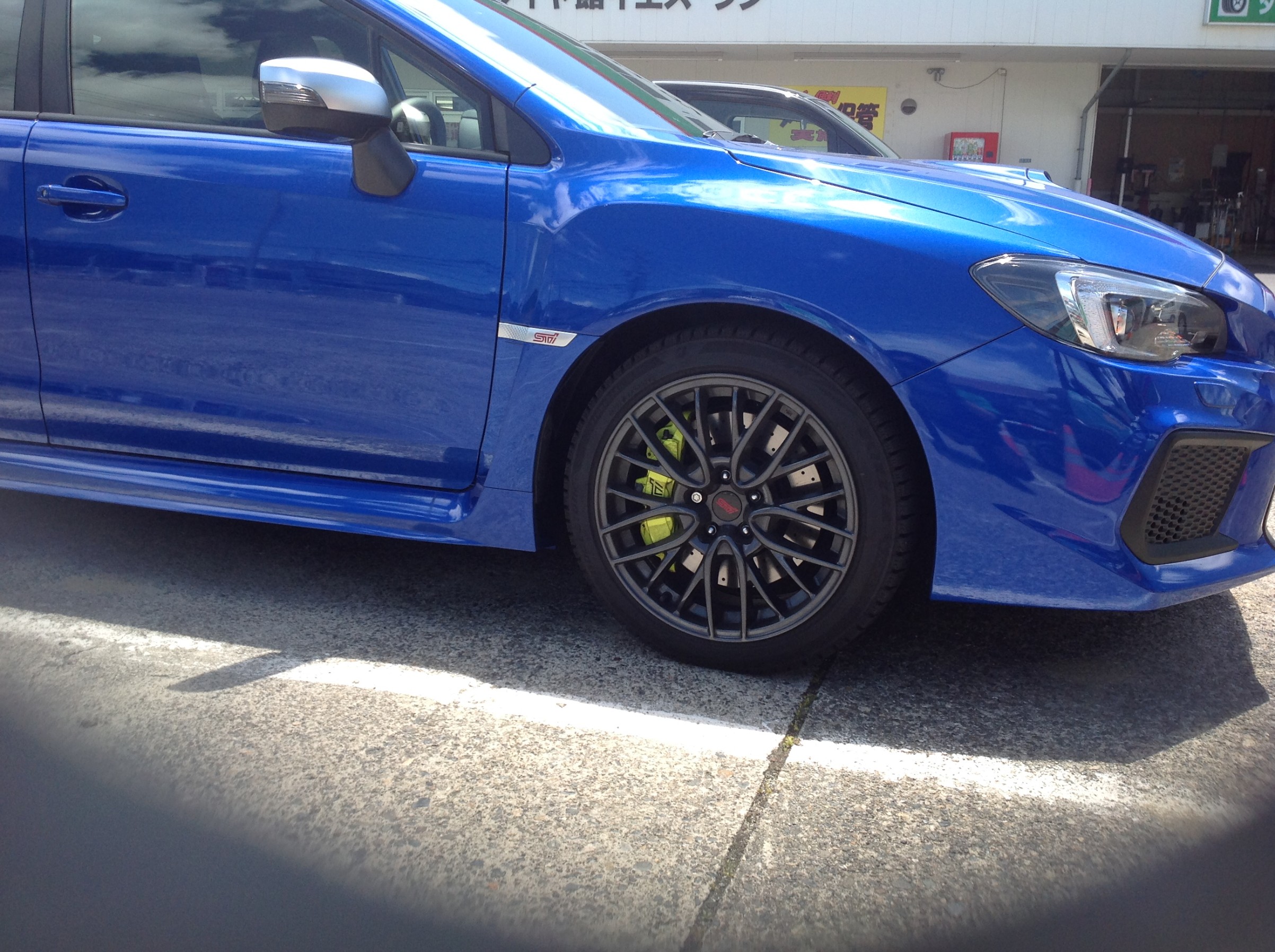 WRXにENKEI PF01をお取り付け！ | スバル WRX STI ホイール タイヤ