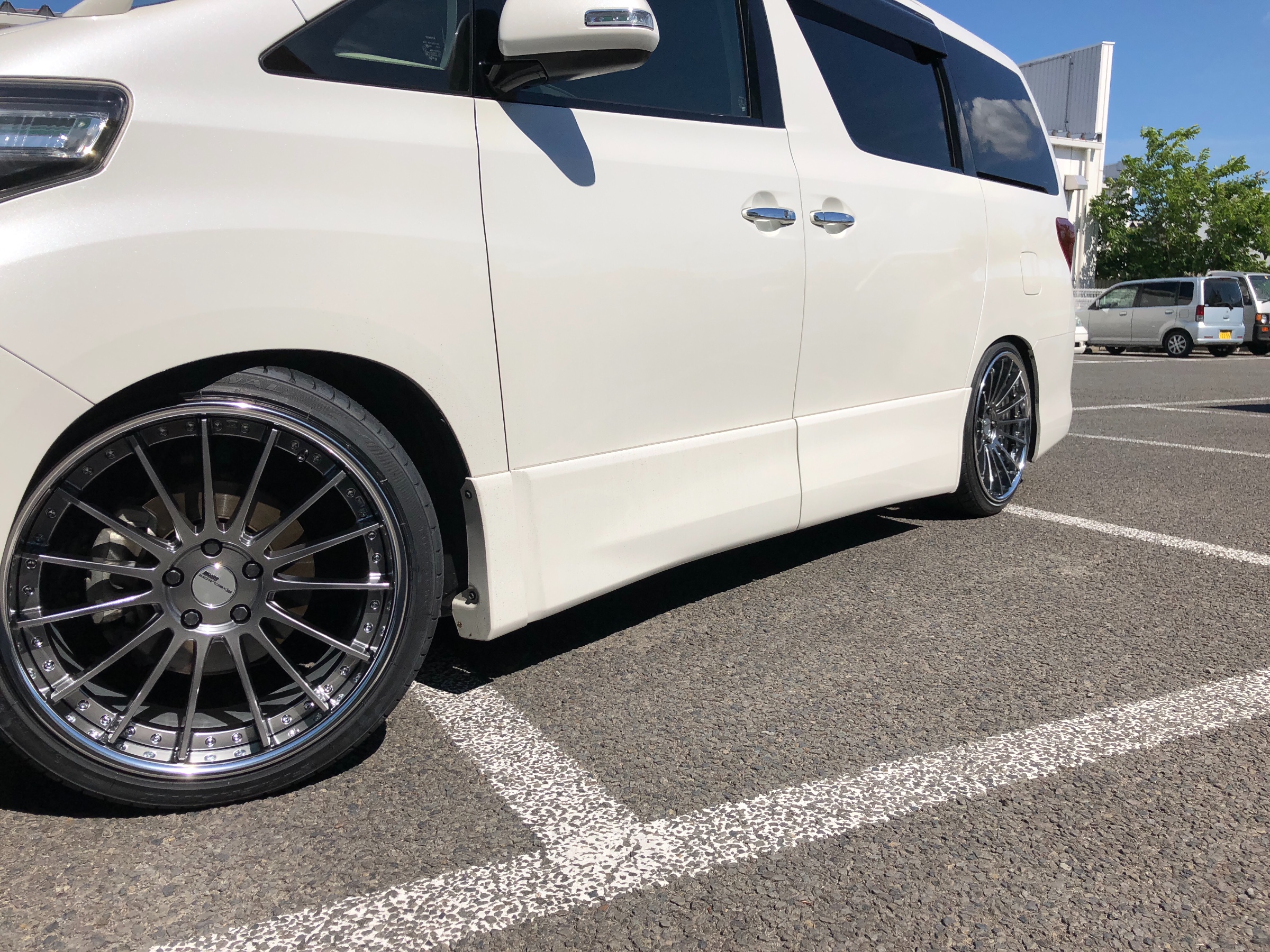 直接手渡し希望】SSRエグゼキューター 4本 タイヤ付き ☆TOYOTA 