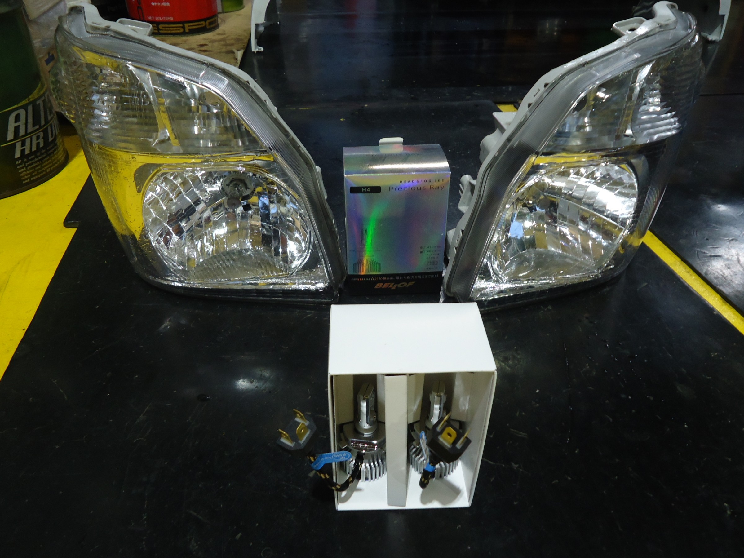 スズキ キャリイ ヘッドランプ用LEDバルブ交換 | 店舗お スズキ キャリイ ヘッドランプ用LEDバルブ交換 | 店舗お
