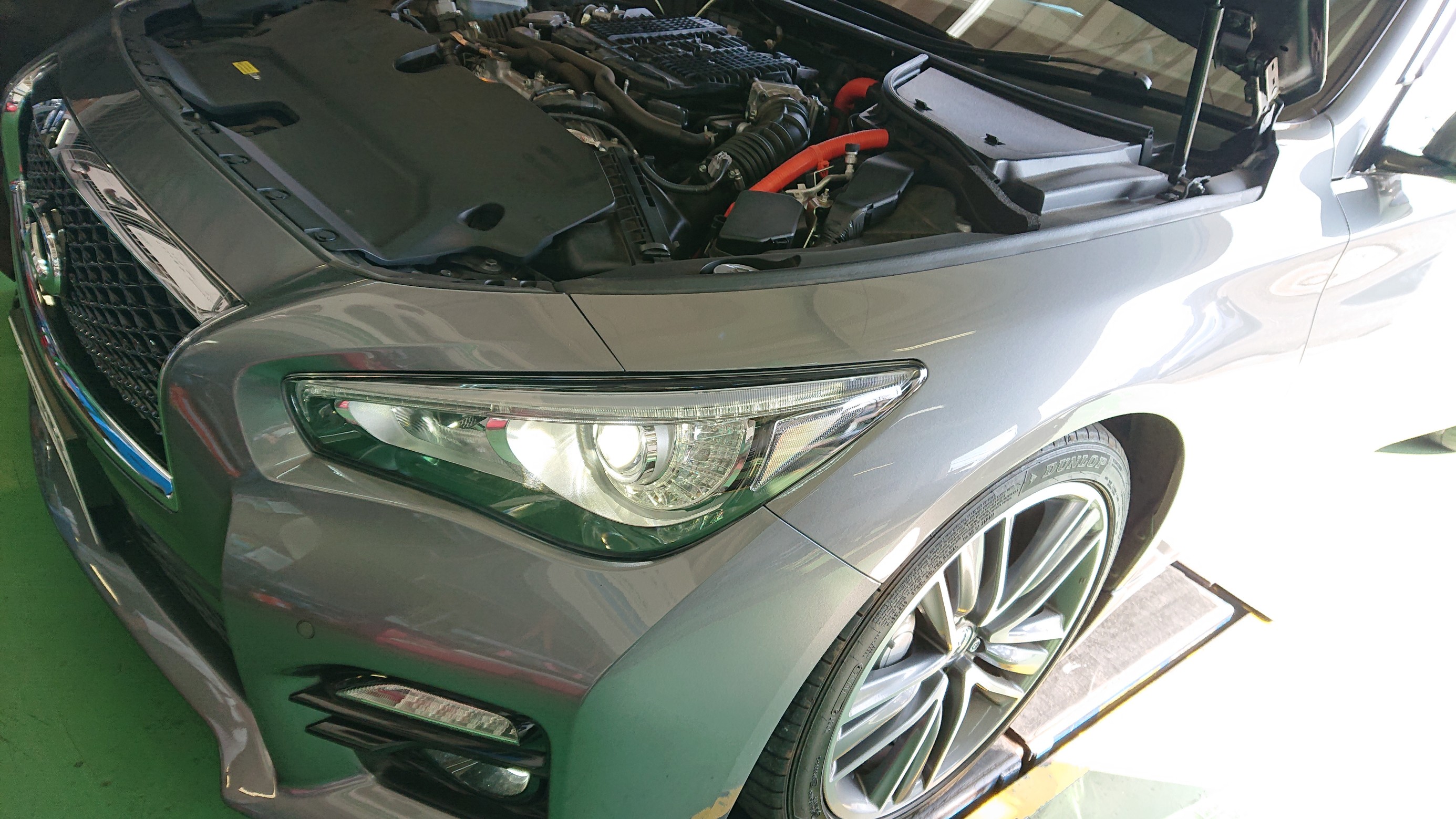 日産 Hv37スカイライン Wako S Recs 日産 スカイライン メンテナンス商品 オイル関連 Wako S Recs施工 サービス事例 タイヤ館 西船橋 千葉県のタイヤ カー用品ショップ タイヤからはじまる トータルカーメンテナンス タイヤ館グループ