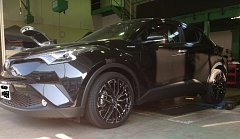 トヨタC-HR ブリヂストン レグノGRVⅡ 225/45R19＋Weds レオニス