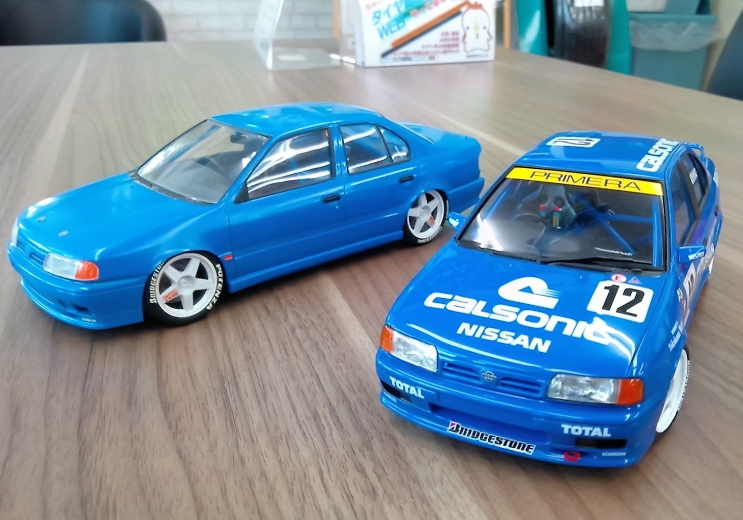 プリメーラのプラモーデル ( ಠωಠ) | 日産 プリメーラ | スタッフ日記