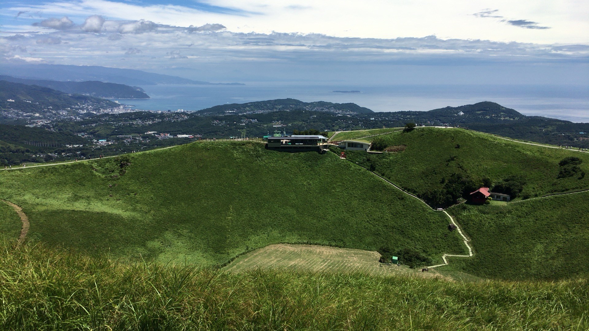大室山山頂