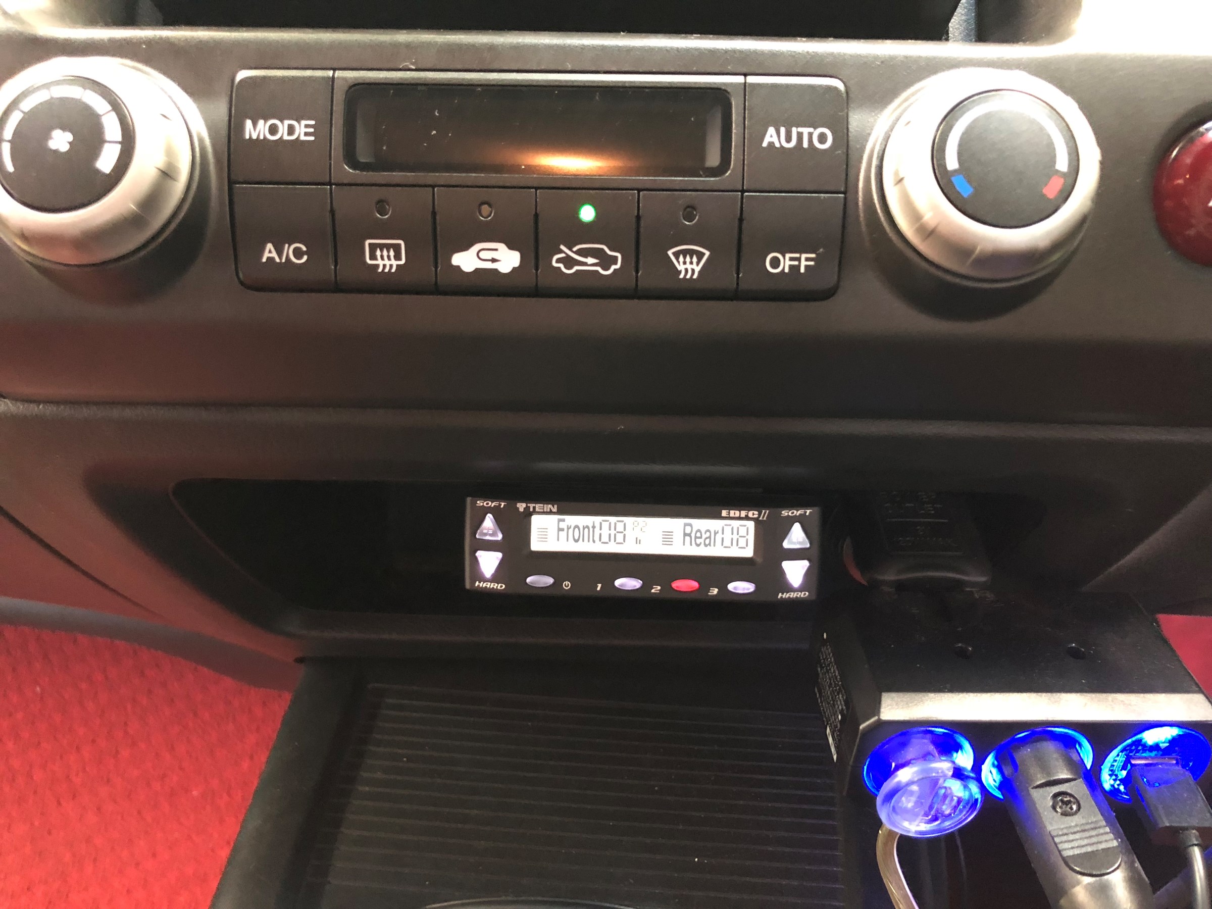 シビックタイプR FD2 TEIN車高調『 FLEX Z+EDFC 』 取り付け シビックタイプR FD2 TEIN車高調『 FLEX Z+EDFC 』 取り付け