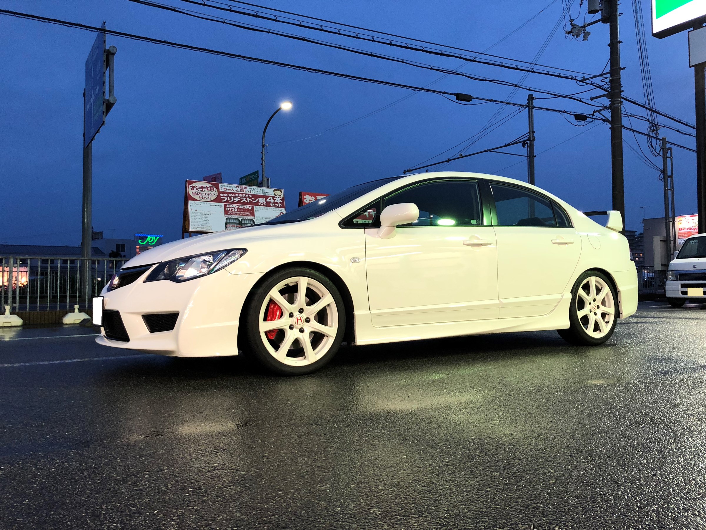 シビックタイプR FD2 TEIN車高調『 FLEX Z+EDFC 』 取り付け シビックタイプR FD2 TEIN車高調『 FLEX Z+EDFC 』 取り付け