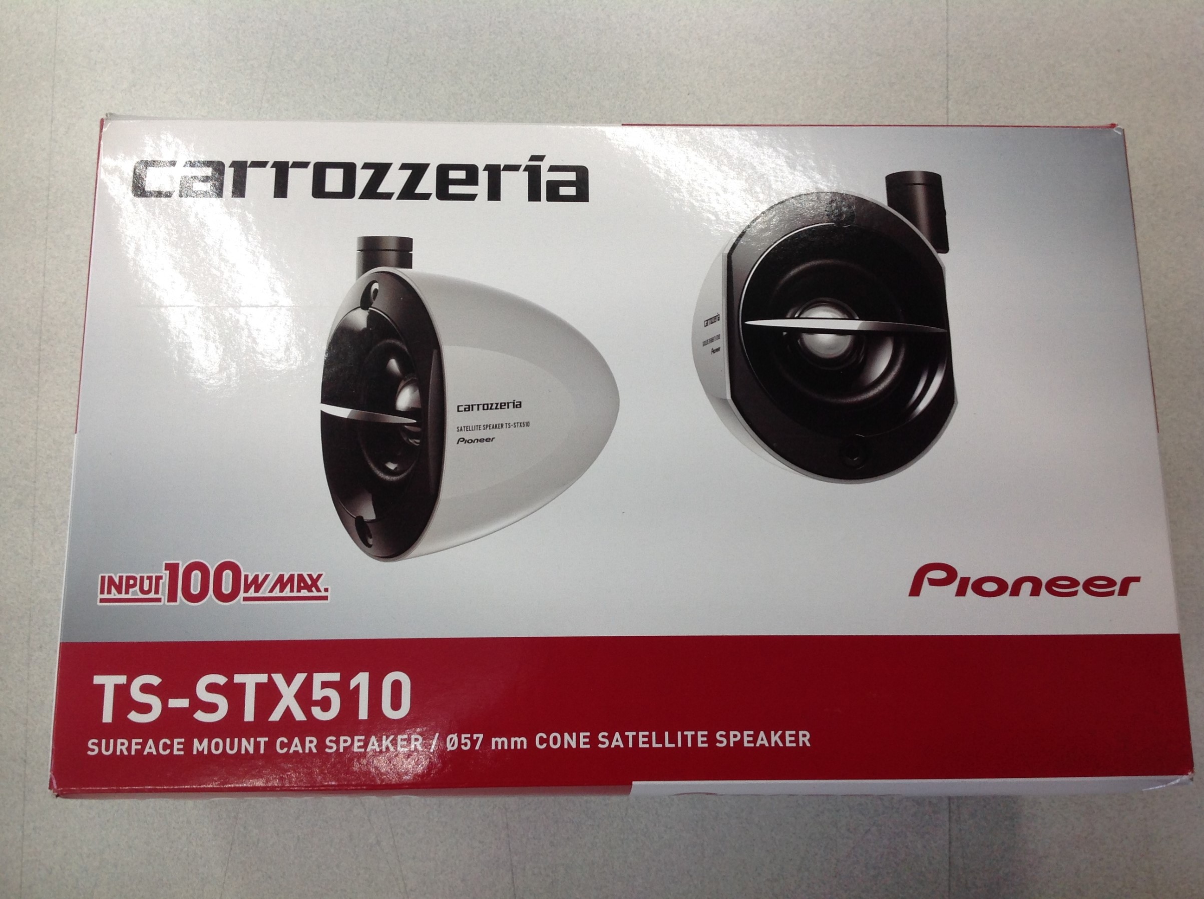 Pioneer サテライトスピーカーts Stx510のお取付けです 日産 Nv100 サービス事例 タイヤ館 成瀬 タイヤからはじまる トータルカーメンテナンス タイヤ館グループ