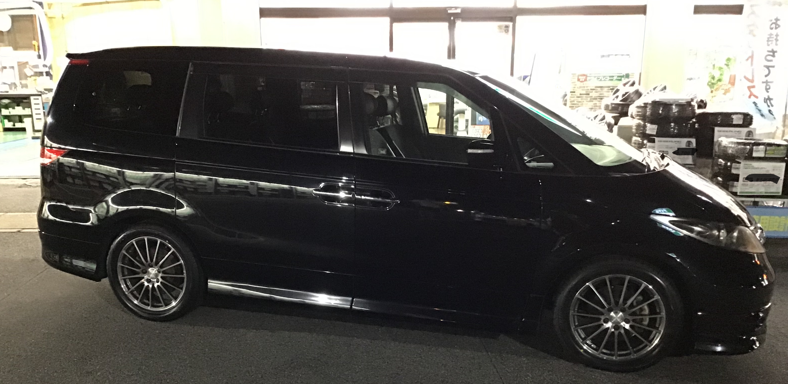 ホンダ　エリシオン　スタッフ撮影の画像です。