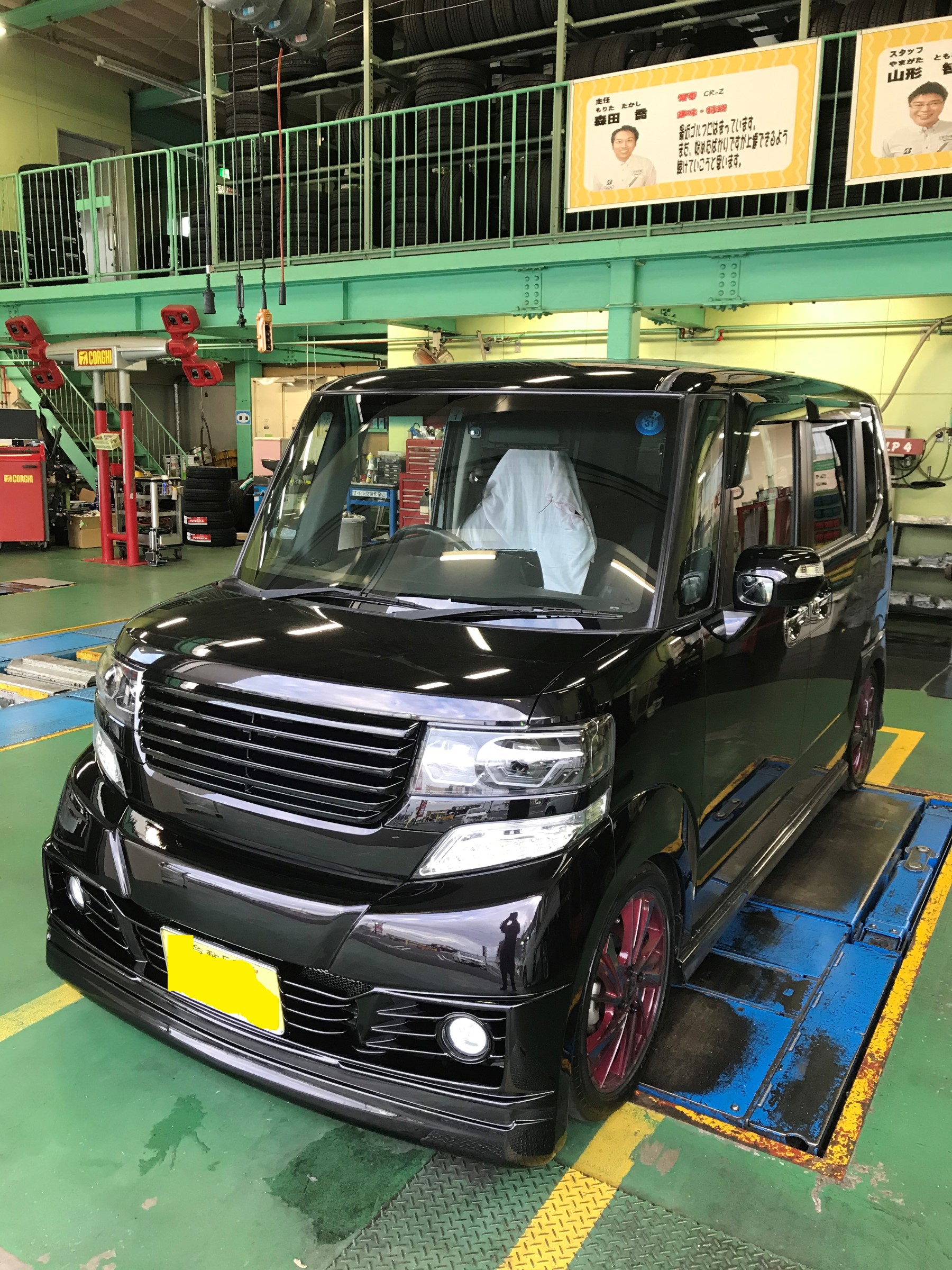 N-BOXカスタムのマフラー交換 | ホンダ N-BOXカスタム その他 パーツ