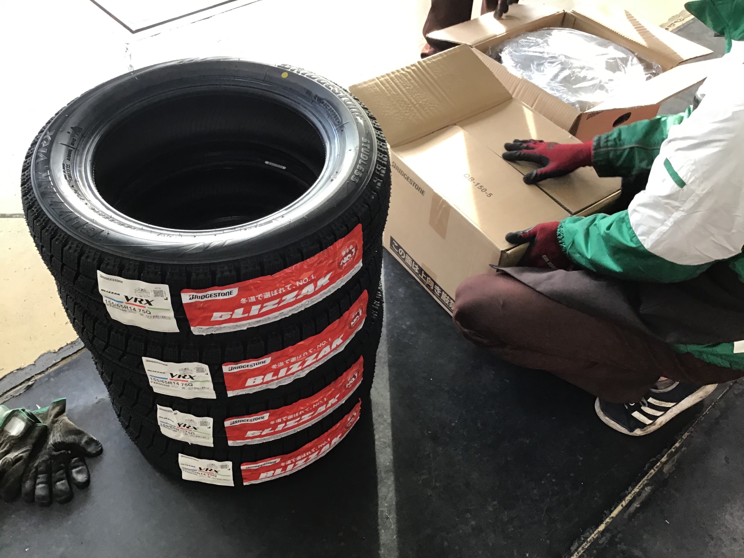 155/65R14 VRX ➕ 14×4.5 トップランVR5 | 店舗おススメ情報 | タイヤ