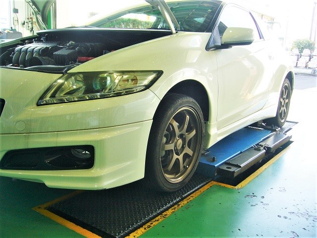CR-Z ポテンザS007A 205/45R17 タイヤ交換＋アライメント調整 | ホンダ