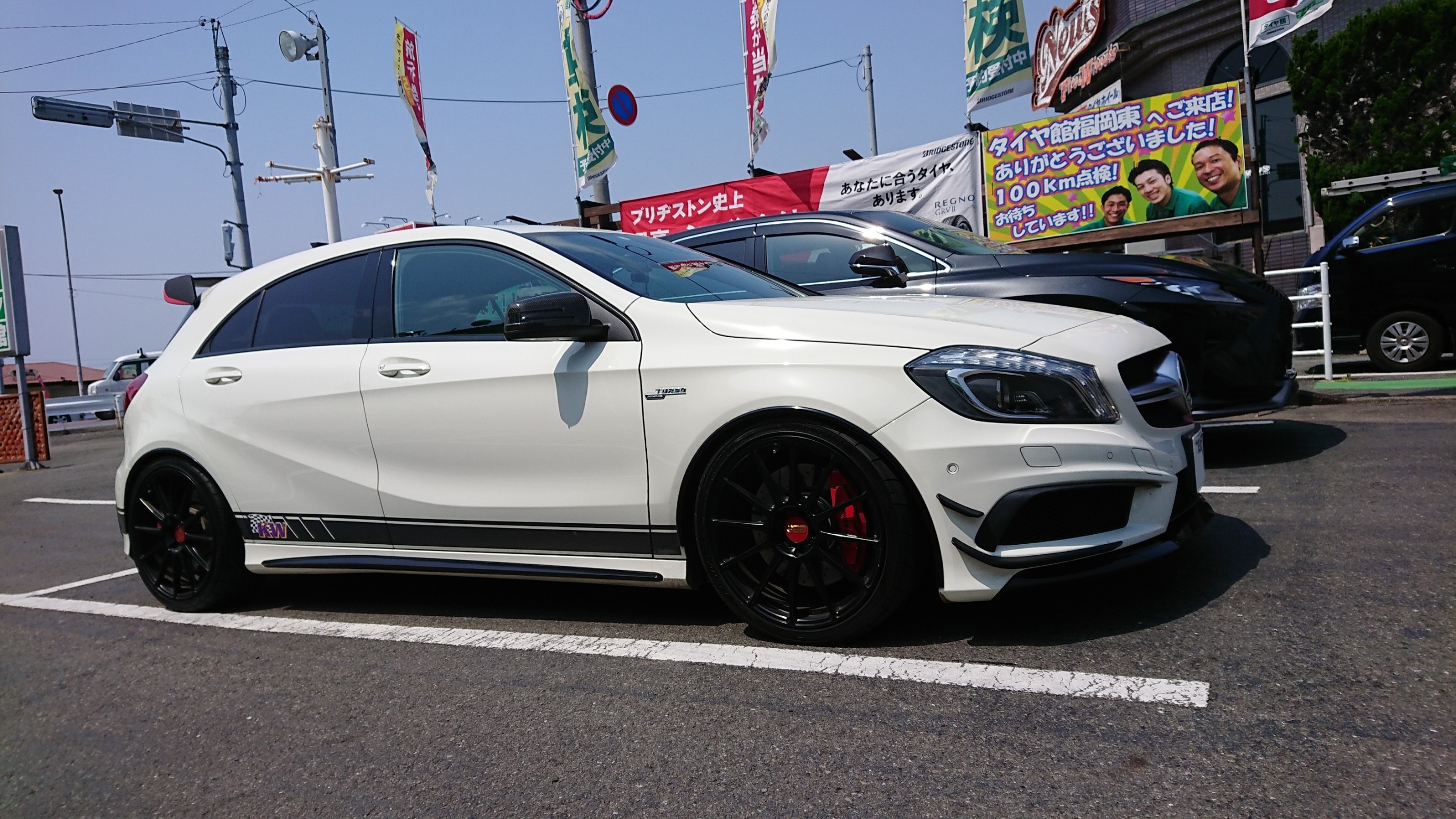 ベンツA45 AMG エディション1 純正サスペンション