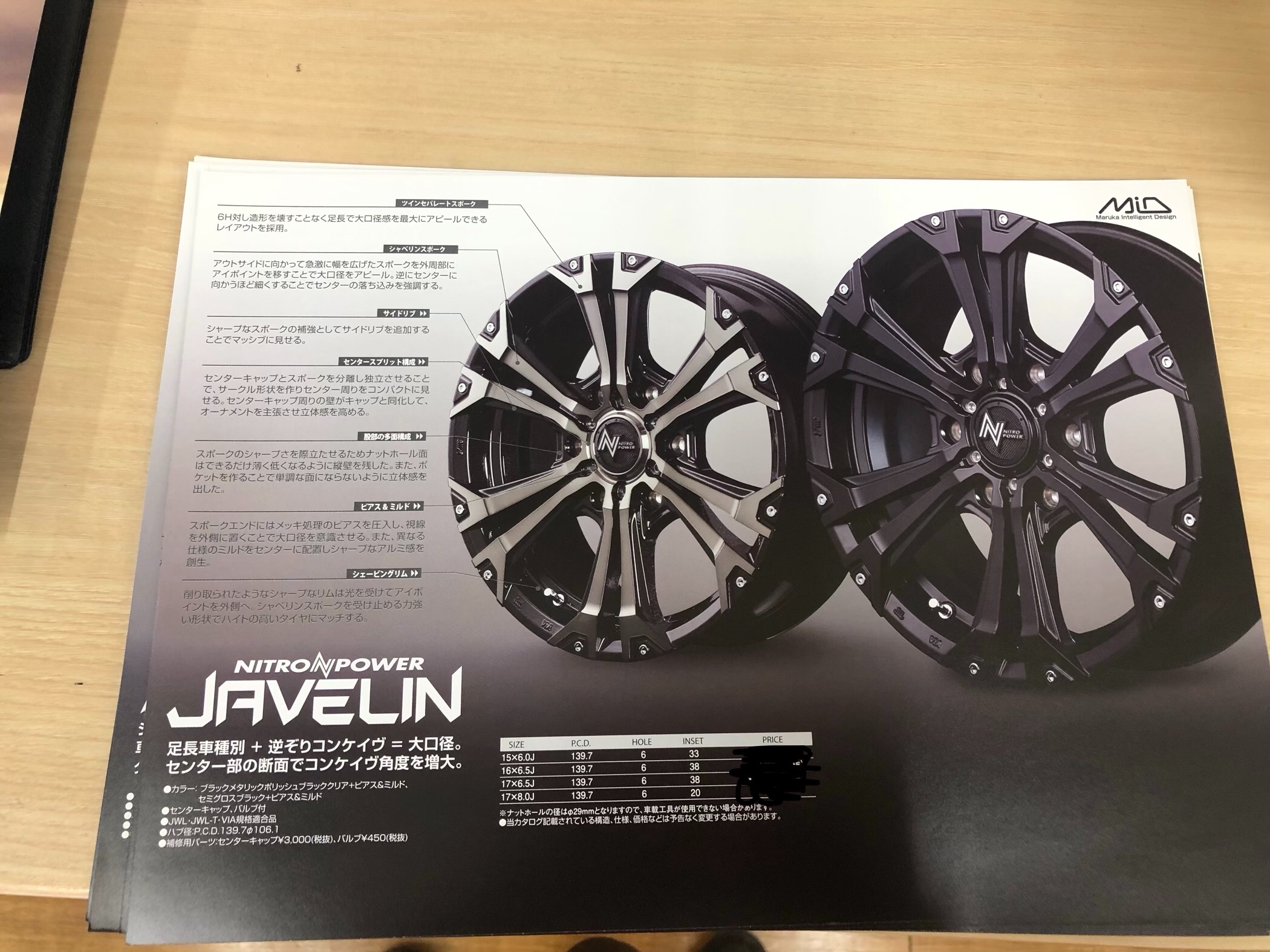 マルカサービスの新作ホイールざっくざく♪♪パート2 | 店舗おススメ