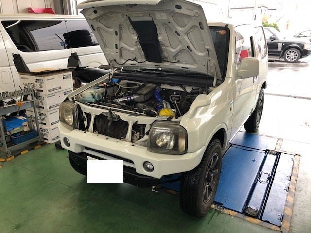 ジムニー ＪＢ23 K-PRODUCTS レスポンスジェット ミニコン取り付け